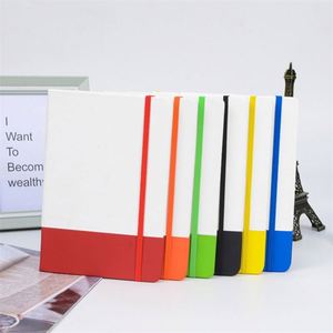Factory Wholesale Custom <b>A5</b> Business <b>Notepad</b> Hardcover Leather Journal/Diary Strap Printed Custom Color 80 Sheets Thermal - Product Image 2