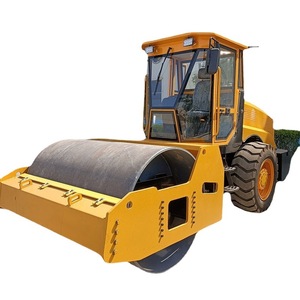 Rodillo Vibratorio de un Solo Tambor, Diseño Compacto Diésel para Construcción de Carreteras y Compactación de Suelos - Product Image 1