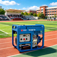 Groupe électrogène diesel à châssis ouvert 3 kVA, 2,8 kW, refroidi par air, monocylindre, portable