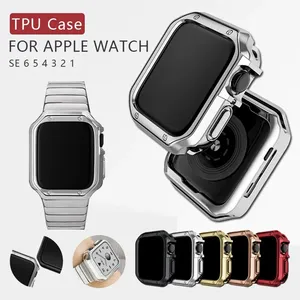 Coque de montre en TPU pour <span class=keywords><strong>Apple</strong></span> <span class=keywords><strong>Watch</strong></span> Ultra 49mm Housse souple en TPU pour <span class=keywords><strong>Apple</strong></span> <span class=keywords><strong>Watch</strong></span> Case Iwatch Series 10 9 8 46mm 42mm 45mm 40mm 38mm - Product Image 2