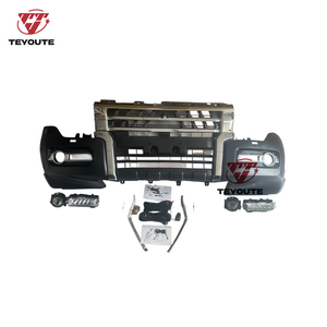 Grille de pare-chocs supérieure en ABS modifiée TEYOUTE à ajustement direct pour MONTERO <span class=keywords><strong>PAJERO</strong></span> V93- V97 2004-2016 à 17-26 – Remplacement - Product Image 5