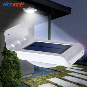 HOOREE SL-10P classico impermeabile a LED solare <span class=keywords><strong>da</strong></span> parete IP65 16 pz LED sensore di movimento lampada <span class=keywords><strong>Applique</strong></span> Solaire bianco <span class=keywords><strong>giardino</strong></span> 70 CE ROHS - Product Image 5