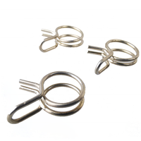 Fabricant de ressorts de Torsion pince à cheveux en acier inoxydable de haute qualité forme de ressort mini bobine hélicoïdale pince à ressort de torsion pour cheveux