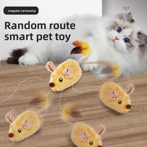 Plastica realistica RC giocattolo elettronico per gatti automatico intelligente rilevamento Indoor Self-Play gattino Teaser stile classico giocattolo per animali - Product Image 4