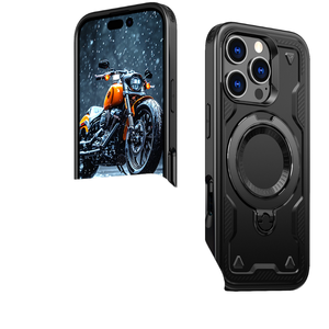 เคสโทรศัพท์มือถือแบบแม่เหล็กพร้อมขาตั้ง สำหรับ <span class=keywords><strong>iPhone</strong></span> <span class=keywords><strong>11</strong></span> 12 13 14 15 16 XS <span class=keywords><strong>Pro</strong></span> Max Plus หมุนได้ 360 องศา  บรรจุในถุง OPP - Product Image 3