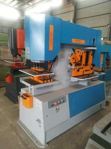 油圧穴パンチャー工場在庫Q35Y 90トン120トン160トン鉄労働者金属シートパンチとせん断機 - Product Image 4