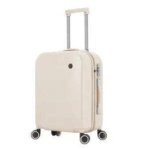 High capacity popular large capacity customized wholesale trolley aluminum recycled luggage travel bag