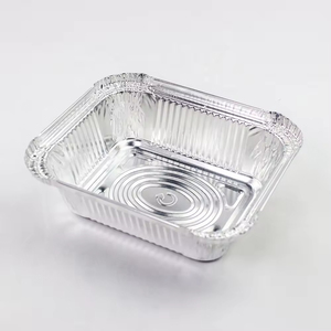 Barquettes en <span class=keywords><strong>aluminium</strong></span> personnalisées pour réchaud, taille standard, compatibles <span class=keywords><strong>micro</strong></span>-ondes, jetables, de qualité alimentaire, avec grille métallique, pour buffet - Product Image 6
