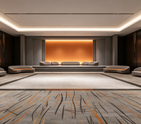 Moquette Axminster mur à mur pour hôtel, 3,66 m, en nylon tissé ignifuge, fournisseur FF&E pour salles de banquet