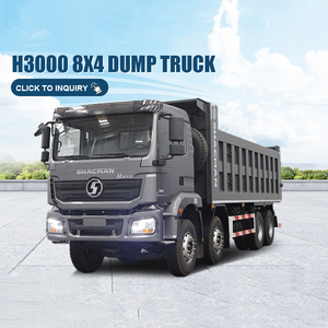 Camión Volquete Shacman H3000 de 400hp 8x4 a Bajo Precio, Camión Volquete Diésel con Volquete Trasero Hidráulico para Transporte de Residuos de Construcción - Product Image 4