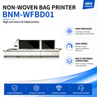 Impresora UV/Láser de Cama Plana Automática Bonuoma, Impresión de Etiquetas y Textiles de Alta Velocidad, 40-60 piezas/min, Ancho de Impresión de 108/216 mm, 360 dpi