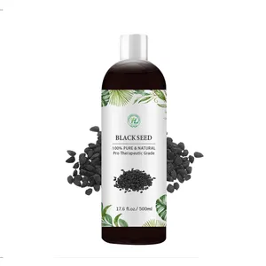 Aceite de semilla de comino negro sin refinar, 500ML, ulk rrganic thitiopico igigella atitiva Il para Kin, Air | Cantiguo ressed