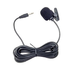 ZJ002MR micrófono con cable 3,5mm Mono enchufe recto Lavalier para parasol de <span class=keywords><strong>coche</strong></span> intérprete inalámbrico guía turística megáfono - Product Image 2