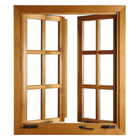 Fenêtre en bois massif à cadre en bois, de haute qualité, épaisseur 68mm, fenêtre française, Standard allemand