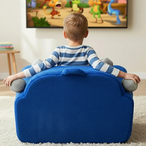Modern Customizable Tender Playful OEM/ODM Custom Baby Couch Compressed <b>Foam</b> Armchair Toddler Couch Foldable Kids <b>Sofa</b> Lounger - Product Image 3