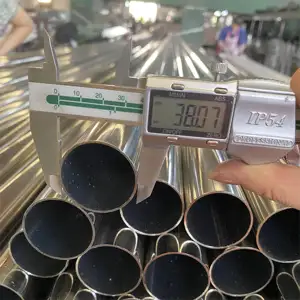 Foshan naihan prezzo di fabbrica 304 saldato acciaio inossidabile 316l tubo tondo e laminatoio per tubi 16 mm dia 304 tubi