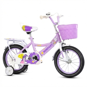 Vélo Enfant Style Sportif 12-20 Pouces Monovitesse Fourche Acier Freins V Doubles avec Pédales Roses Garantie 3-12 Ans - Offre Spéciale - Product Image 4
