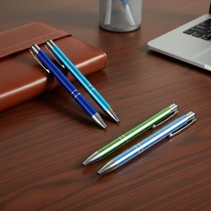 Wholesale Newest Cheap Hot Ball <b>Pen</b> Custom Logo Metal Hotel Office Advertising Ballpoint <b>Pen</b> for Promotional Gifts - Product Image 3