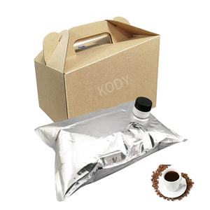 Tas BIB Dalam Kotak dengan Keran Keran Plastik 1L-220L Gratis Sampel Tas Kemasan Jus Air Susu Anggur Dispenser Dalam Kertas Karton - Product Image 3