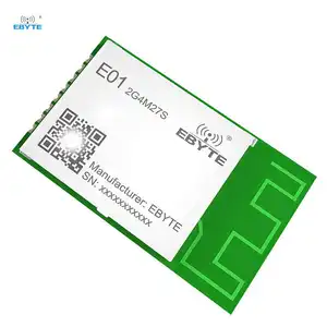 Ebyte OEM ODM E01-2G4M27S Small size 27dBm Built-in PCB antenna 2.4GHz SMD Module nRF24L01P Wireless Module