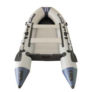 Xinxing Marine 3.6 <span class=keywords><strong>Miles</strong></span> bateau de pêche en caoutchouc en alliage d'aluminium plaque inférieure bateau d'assaut adapté au moteur 18 HP - Product Image 5