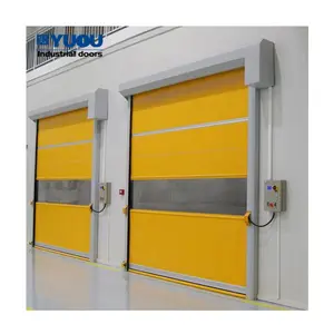 PVC Fabric Rapid rapid roll doors for warehousing and distribution Roller Shutter Door for Pharmaceutical Drug Factory