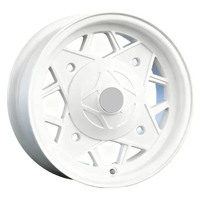 Jantes ATV X-RIMS 12 pouces argentées 4x190 pour roues tout-terrain 4x4, jantes en alliage 4x4 25 mm