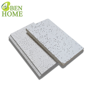 Trọng lượng nhẹ và thuận tiện cài đặt Acoustic sợi khoáng gạch Trần cho trần - Product Image 1