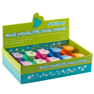 Poinçon de découpe de papier artisanal pour enfants, de 25MM, <span class=keywords><strong>1</strong></span> pouce, Mini, moyen et grand poinçons artisanaux, ensemble poinçon de découpe - Product Image 1