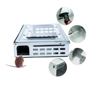 Trampa para Ratones de Acero con Diseño de Captura Múltiple, Parte Superior Transparente Humanizada para Uso en Interiores y Exteriores, Control de Plagas Eficaz para Eliminar Ratones - Product Image 5