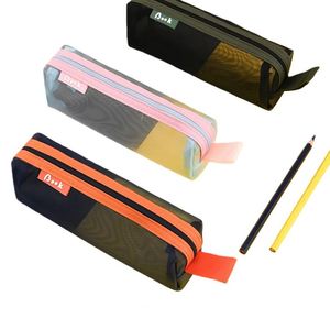Pencil case Simple High <b>School</b> Stationery Portable Multi Color Large Capacity Stationery Box Pencil case Stationery - Product Image 5