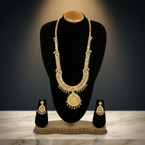Venta al por mayor 14K 18K 24K chapado en oro collares largos de moda, joyería tradicional, joyería de formación, joyería llena de oro Oro Joyeria. - Product Image 2