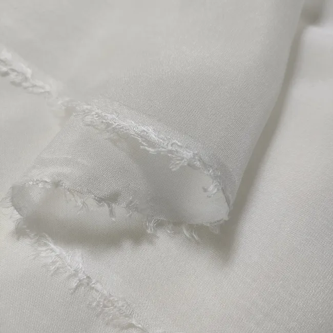 french white color chiffon silk fabric 8mm 100%pure mulberry silk for painting