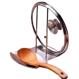Support de rangement de cuisine détachable en acier inoxydable avec support de plateau de vidange de type assis sans poinçon - Product Image 2