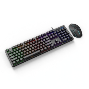 Teclado Mecánico con Cable SUNROSE T710 de Alto Rendimiento, 104 Teclas, y Ratón, Completamente Anti-Ghosting, para <span class=keywords><strong>PC</strong></span>, <span class=keywords><strong>Accesorios</strong></span> para Gamers - Product Image 2