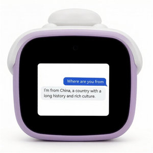 Reloj Despertador Educativo Futurista Zhangzhou con Proyector de Sonido de Pájaro y Cerdo, Juguete Divertido con IA y Voz Habilitada para 4G - Product Image 5