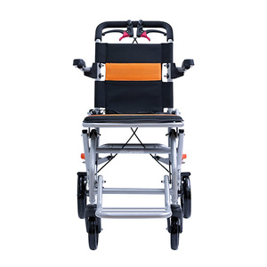 Taikang 31A Manual Wheelchair <b>Small</b> <b>Wheel</b> Lightweight Foldable Aluminum Alloy For Seniors Travelers Disabled Users - Product Image 1