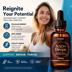 OEM Private Brand Ultra Pure NAD+ Liquid <b>Drops</b> Science <b>Backed</b> Formula Premium Ingredients GMP Certified Third Party Tested - Product Image 3