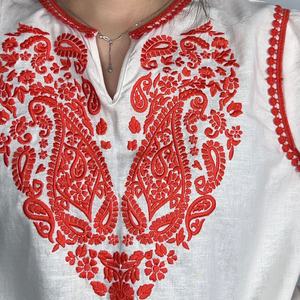 Blusas y Camisas de Moda para Mujer, Estilo Casual, Manga Corta, Verano, Bordadas - Product Image 4