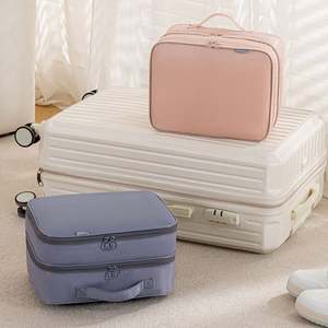 กระเป๋าจัดเก็บรองเท้าแบบพกพา น้ำหนักเบา แยกประเภทได้  แบบสองชั้น - Product Image 1