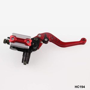 Commandes universelles pour moto, levier de frein et d'embrayage avec réservoir de liquide de frein, compatible avec Yamaha, Kawasaki, Suzuki - Product Image 5