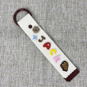 Kişiye Özel İşlemeli Yama ile Kendin Yap Anahtarlık Askısı, Ütüyle Yapışan İsim Etiketi, Seyahat Çantası Askısı, Sade Bavul Anahtarlıkları için - Product Image 3