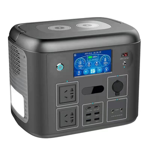 สถานีไฟฟ้าพกพา Lifepo4 1280Wh สำหรับตั้งแคมป์กลางแจ้ง พาวเวอร์แบงค์ 1500W เครื่องกำเนิดไฟฟ้าพลังงานแสงอาทิตย์ 1kW 1.5kW แบบพกพา MPPT ไฟฉาย รถยนต์ - Product Image 1