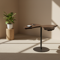 Table basse carrée moderne convertible à prix d'usine, décorative, extensible, en bois, pour salon, personnalisable