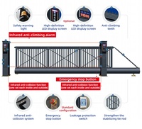 Vente directe d'usine - Porte coulissante en aluminium avec design moderne pour les écoles et les usines - Portes électriques
