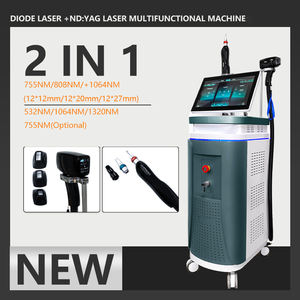 Alimentation laser refroidie par eau Q-switched 1200W pour machine d'épilation au laser à diode, technologie ND YAG, longueur d'onde 755 nm, 2 en 1, usage commercial - Product Image 6