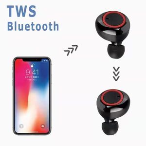 Auriculares Bluetooth Y50 TWS2 Mini, Estilo Intrauditivos, Deportivos y para Exteriores 5.0, con Estuche de Carga, Control Táctil, Inalámbricos - Product Image 3