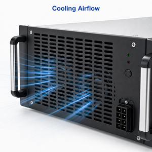 เครื่องชาร์จรถยนต์ไฟฟ้าแบบเร็ว DC 30kW 150-1000V พร้อมชุดเรียงกระแสแรงดันกว้าง ตู้ชาร์จ EV แบบติดตั้งบนพื้น รุ่นใหม่ - Product Image 4