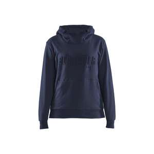 BLAKLADER - 356011588600XL Sudadera con capucha mujer 3D Azul marino oscuro-EAN 7330509771402 WORK HOODIES - Product Image 1