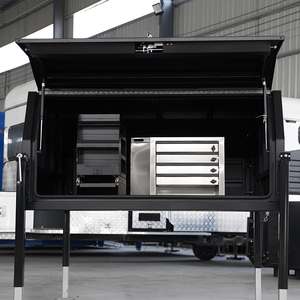 Aluminum Truck Canopy Side Opening Ute Toolbox Ute Canopy Unistrut Inside <b>Slide</b> <b>Drawer</b> - Product Image 2